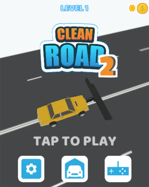 Driving the snowplow in Clean Road 2