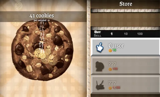 Buying upgrades and clicking Golden Cookies in Cookie Clicker Unblocked